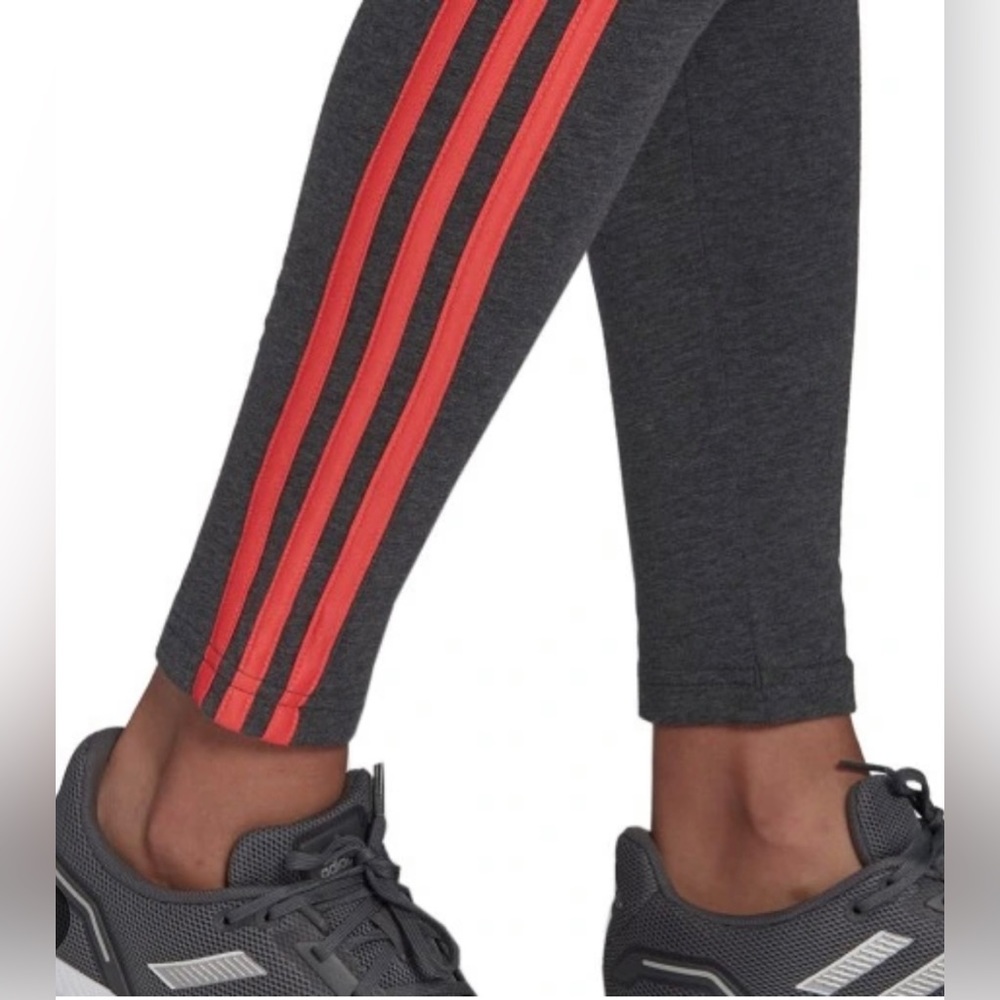 NWT Adidas Women’s Essential 3 Stripes Leggings - Picture 5 of 11